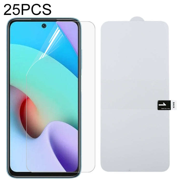25 PCS Full Screen Protector Explosion-proof Hydrogel Film, For Motorola G Pure (25 PCS), For Nok...