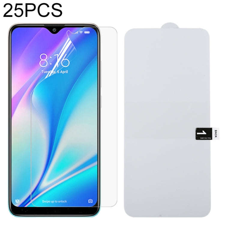 25 PCS Full Screen Protector Explosion-proof Hydrogel Film, For Motorola G Pure (25 PCS), For Nok...
