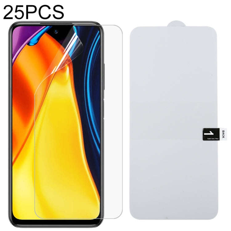 25 PCS Full Screen Protector Explosion-proof Hydrogel Film, For Motorola G Pure (25 PCS), For Nok...