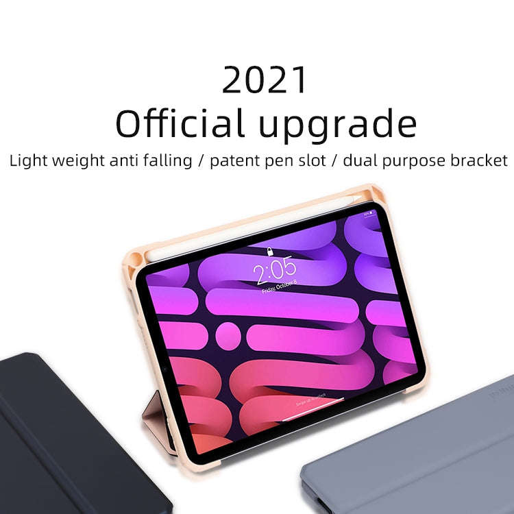 Mutural Pinyue Series Horizontal Flip Tablet Leather Case with Holder & Pen Slot & Sleep / Wake-u...