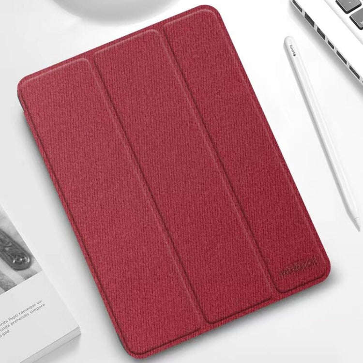 Mutural YASHI Series Cloth Pattern Texture Horizontal Flip Tablet Leather Case, For iPad mini 6 /...