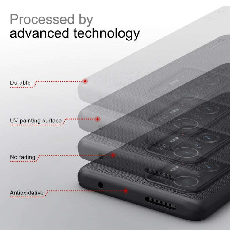 NILLKIN Frosted Concave-convex Texture PC Phone Protective Case, For Xiaomi Mi 11T / 11T Pro