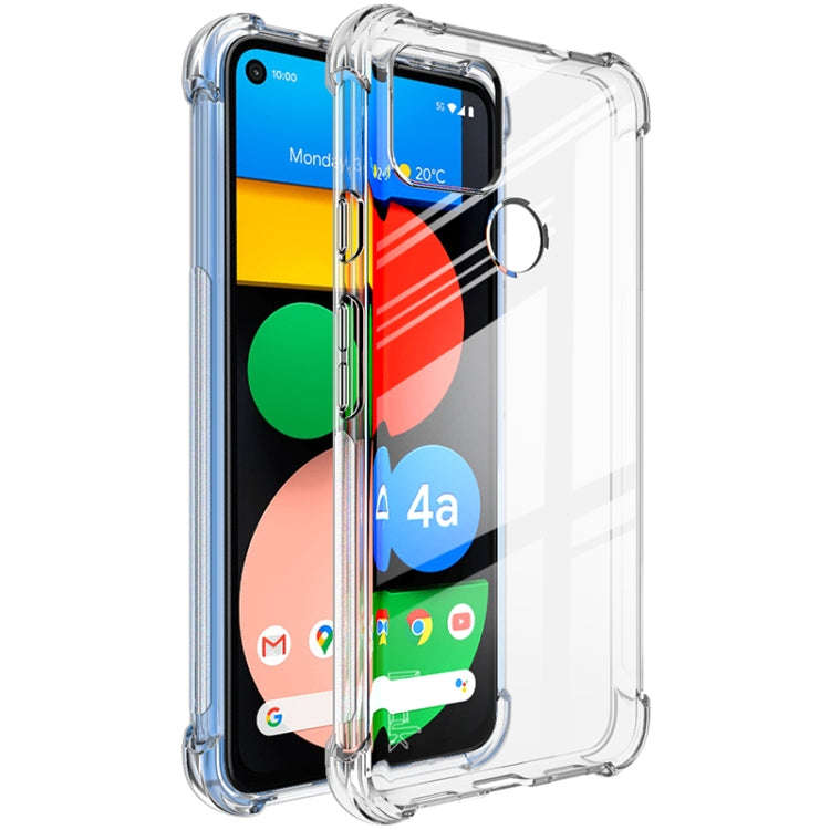 IMAK All-inclusive Shockproof Airbag TPU Case with Screen Protector, For Google Pixel 5a 5G, For ...