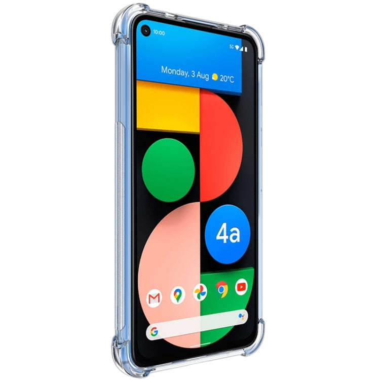 IMAK All-inclusive Shockproof Airbag TPU Case with Screen Protector, For Google Pixel 5a 5G, For ...