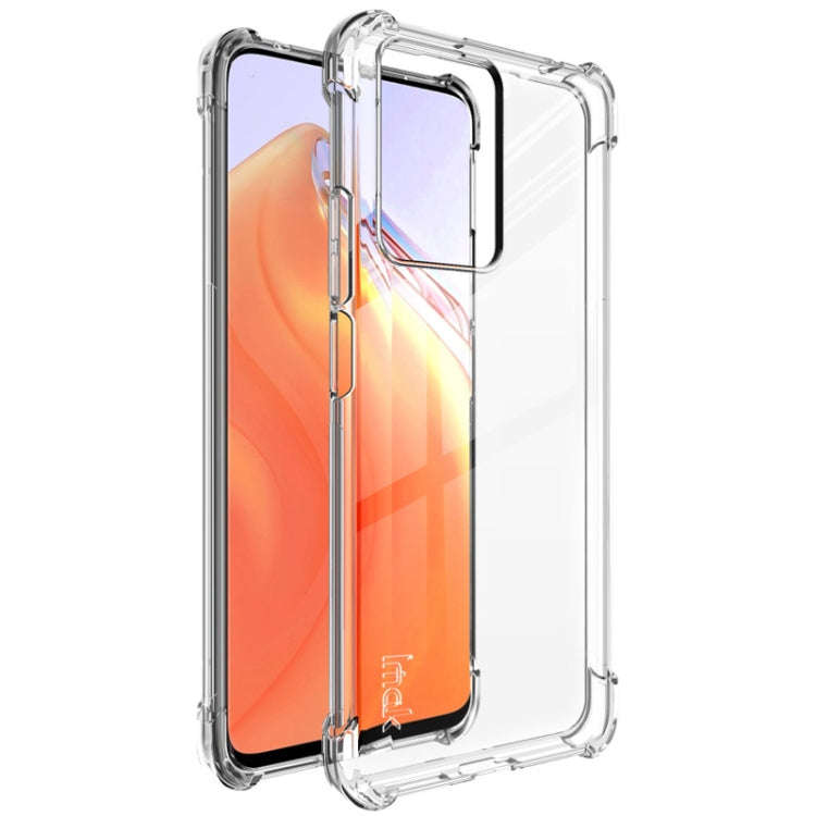 IMAK All-inclusive Shockproof Airbag TPU Case with Screen Protector, For Google Pixel 5a 5G, For ...