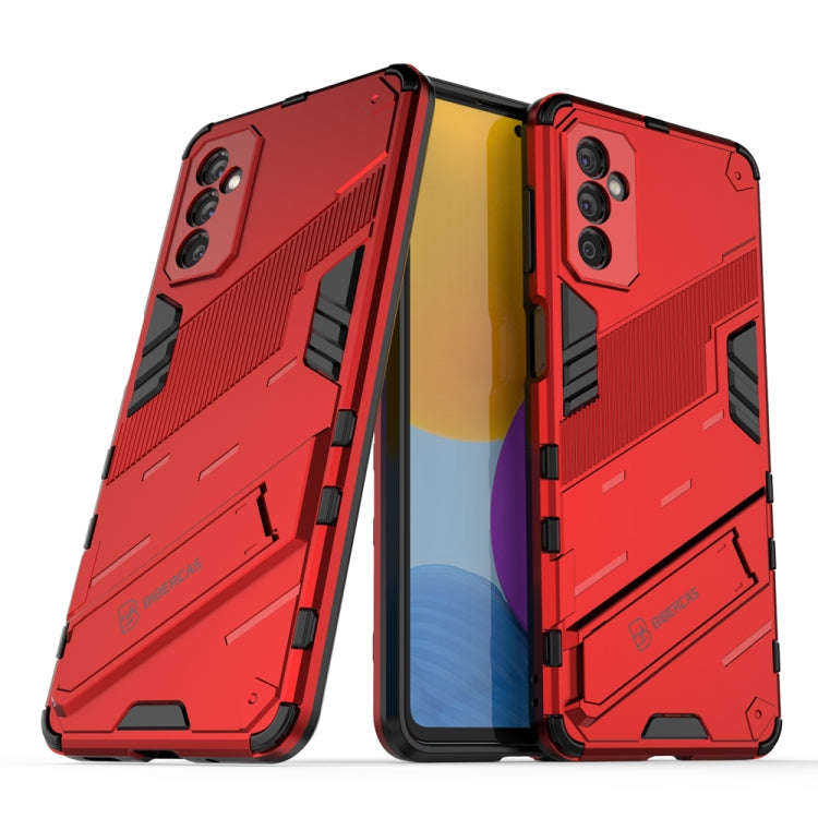 Punk Armor 2 in 1 PC + TPU Shockproof Phone Case with Invisible Holder, For OPPO K9 Pro, For Sams...