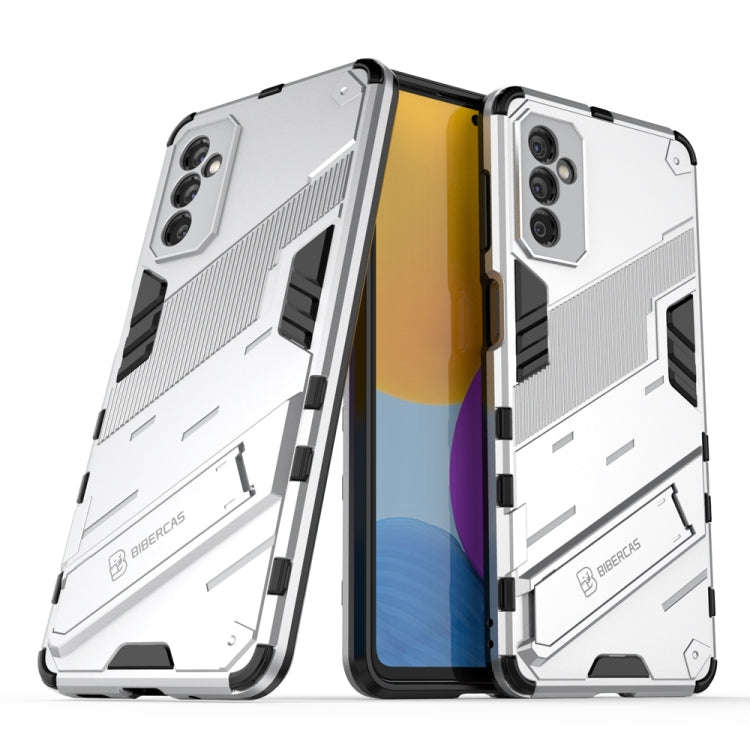 Punk Armor 2 in 1 PC + TPU Shockproof Phone Case with Invisible Holder, For OPPO K9 Pro, For Sams...