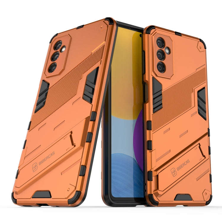 Punk Armor 2 in 1 PC + TPU Shockproof Phone Case with Invisible Holder, For OPPO K9 Pro, For Sams...