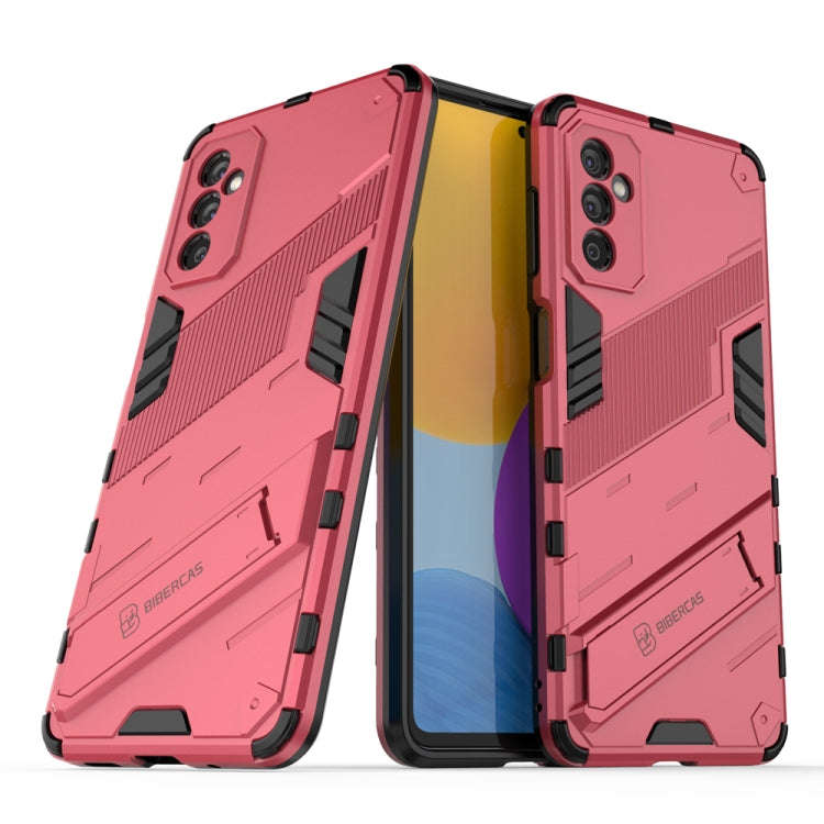 Punk Armor 2 in 1 PC + TPU Shockproof Phone Case with Invisible Holder, For OPPO K9 Pro, For Sams...