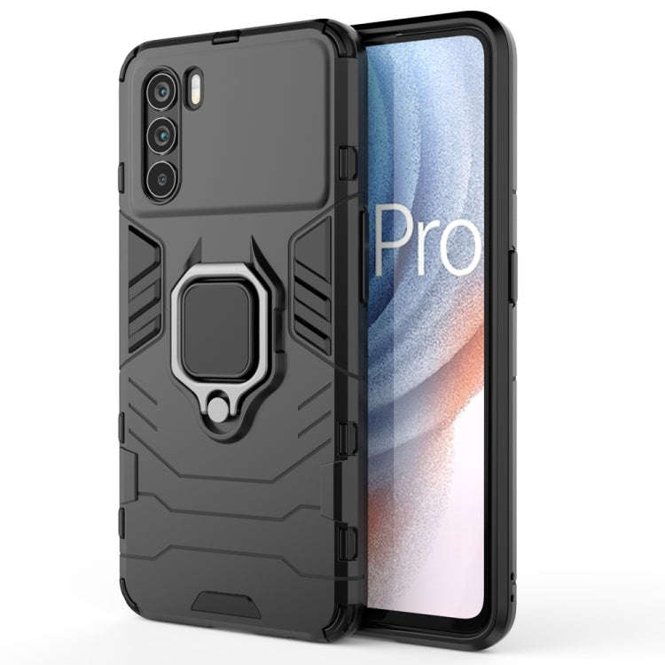 PC + TPU Shockproof Protective Phone Case with Magnetic Ring Holder, For OPPO K9 Pro, For Samsung...