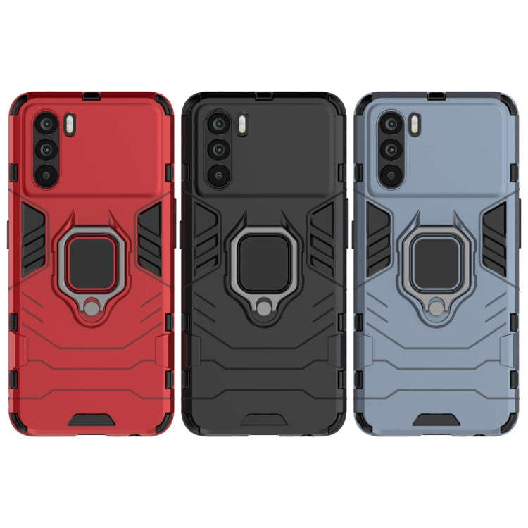 PC + TPU Shockproof Protective Phone Case with Magnetic Ring Holder, For OPPO K9 Pro, For Samsung...