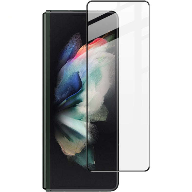 IMAK 2 in 1 Anterior Protector + Back Protector Tempered Glass Film, For Samsung Galaxy Z Fold3 5G