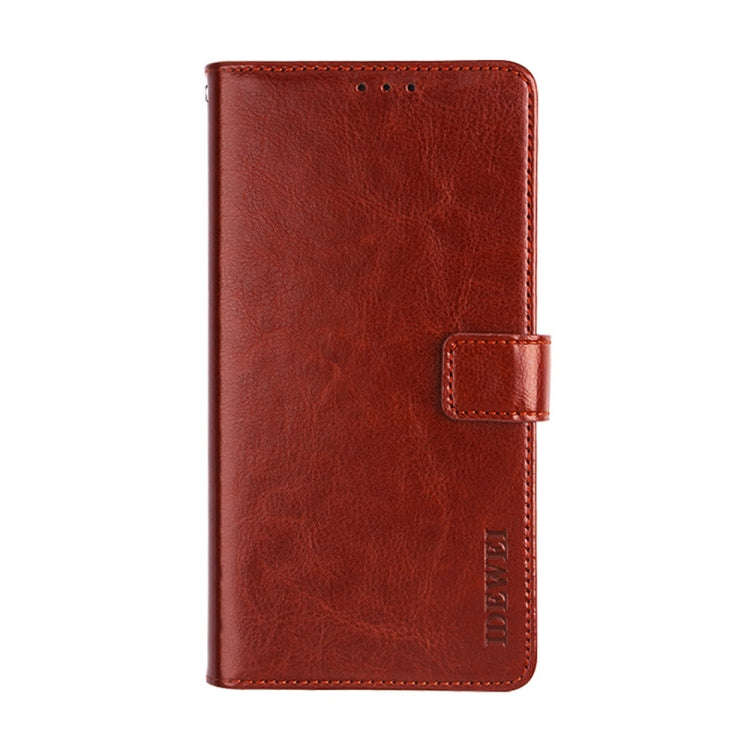 idewei Crazy Horse Texture Horizontal Flip Leather Phone Case with Holder & Card Slots & Wallet, ...