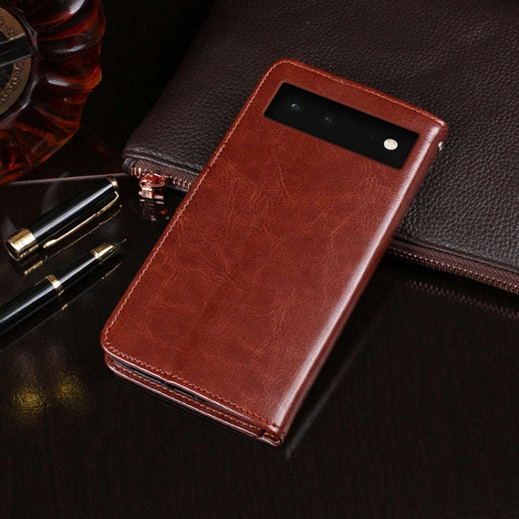 idewei Crazy Horse Texture Horizontal Flip Leather Phone Case with Holder & Card Slots & Wallet, ...