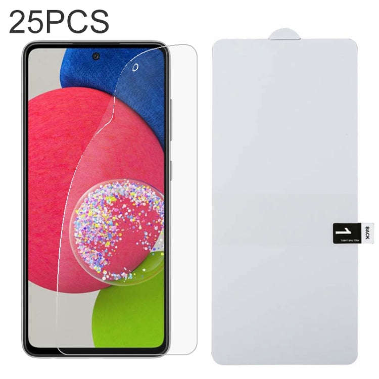 25 PCS Full Screen Protector Explosion-proof Hydrogel Film, For Samsung Galaxy A52s 5G (25 PCS), ...