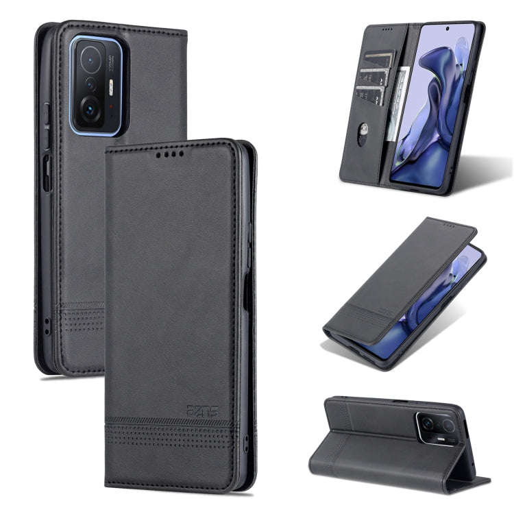 AZNS Magnetic Calf Texture Horizontal Flip Phone Leather Case, For Google Pixel 6, For Google Pix...
