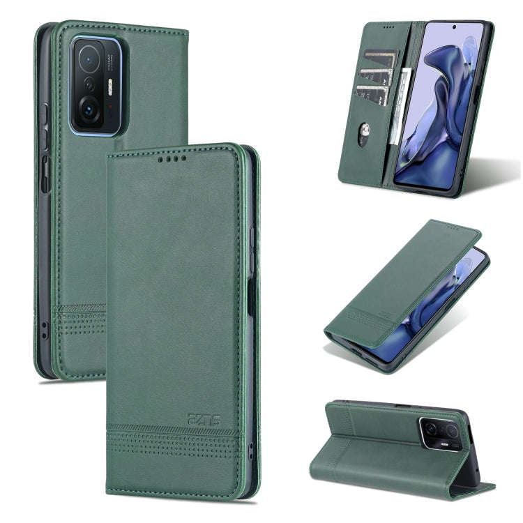 AZNS Magnetic Calf Texture Horizontal Flip Phone Leather Case, For Google Pixel 6, For Google Pix...