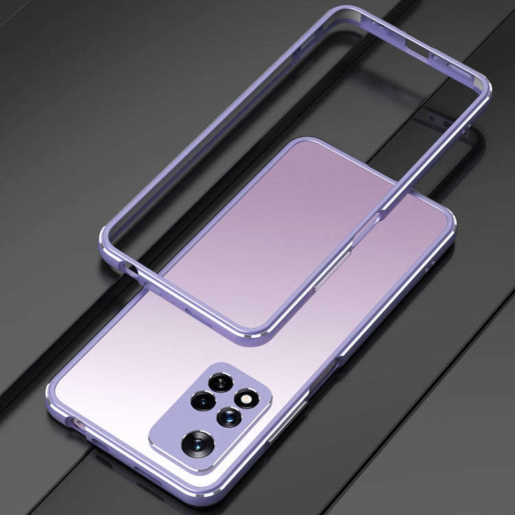Aurora Series Lens Protector + Metal Frame Phone Case, For Xiaomi Redmi Note 11 Pro/11 Pro+
