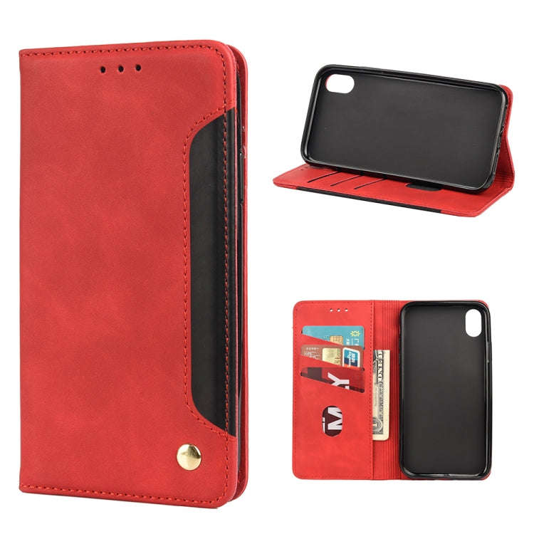 Skin Feel Splicing Leather Phone Case, For iPhone 11 Pro Max, For iPhone 11 Pro, For iPhone 11, F...