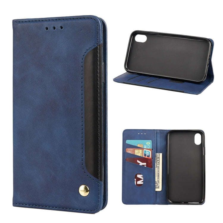 Skin Feel Splicing Leather Phone Case, For iPhone 11 Pro Max, For iPhone 11 Pro, For iPhone 11, F...