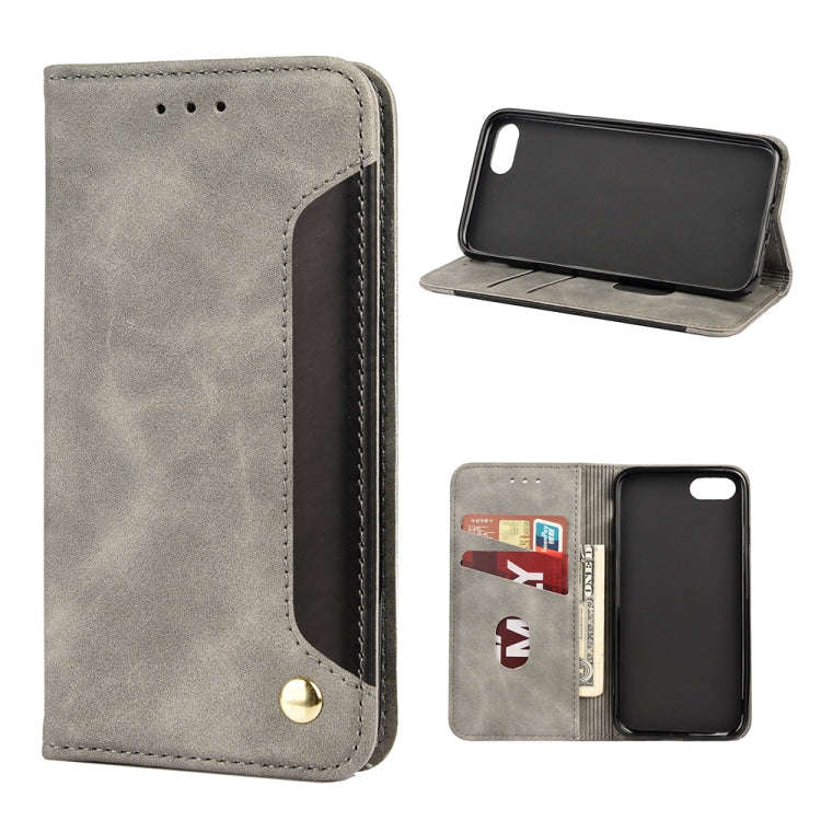 Skin Feel Splicing Leather Phone Case, For iPhone 6 Plus & 6s Plus, For iPhone 6 & 6s