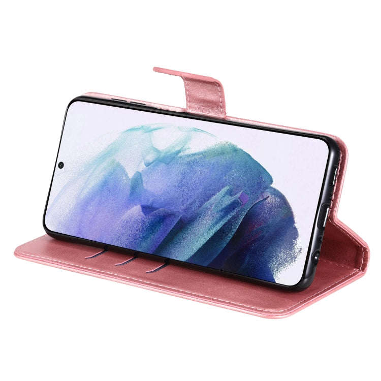 Calf Texture Zipper Horizontal Flip Leather Phone Case, For Samsung Galaxy S22 5G, For Samsung Ga...
