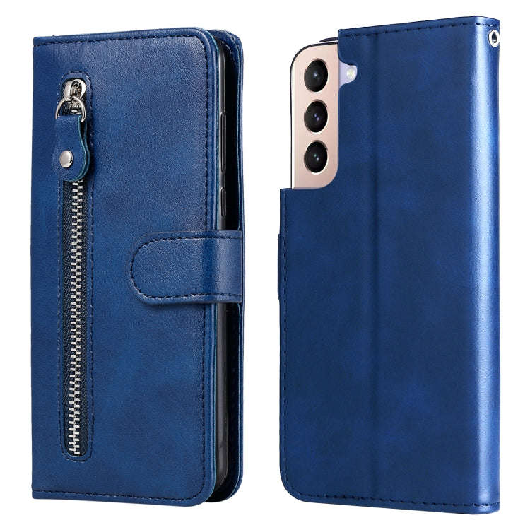 Calf Texture Zipper Horizontal Flip Leather Phone Case, For Samsung Galaxy S22 5G, For Samsung Ga...