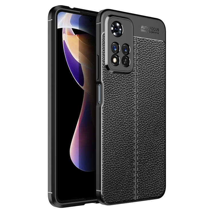 Litchi Texture TPU Shockproof Phone Case, For Xiaomi Redmi Note 11 Pro