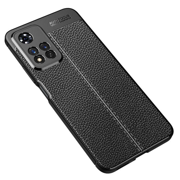Litchi Texture TPU Shockproof Phone Case, For Xiaomi Redmi Note 11 Pro