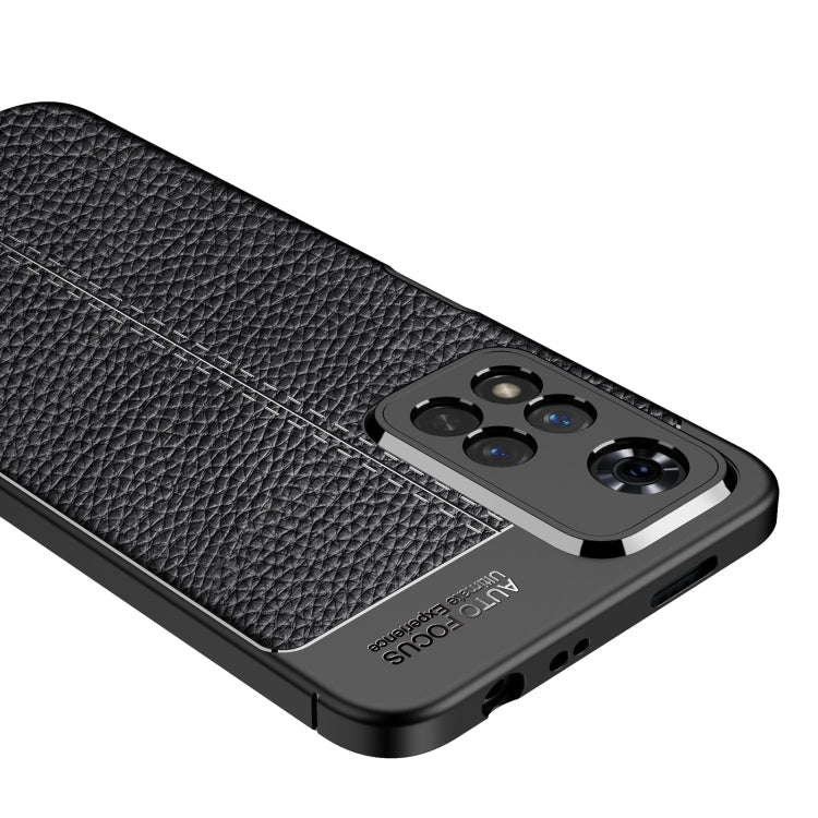 Litchi Texture TPU Shockproof Phone Case, For Xiaomi Redmi Note 11 Pro