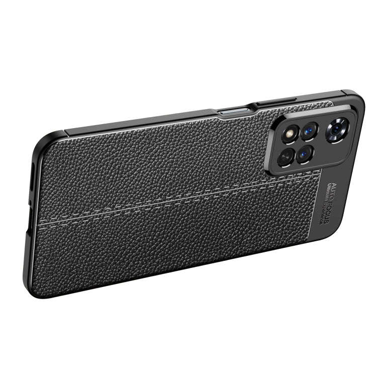 Litchi Texture TPU Shockproof Phone Case, For Xiaomi Redmi Note 11 Pro