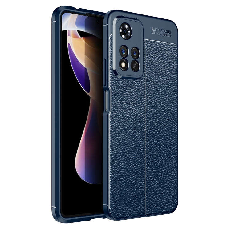 Litchi Texture TPU Shockproof Phone Case, For Xiaomi Redmi Note 11 Pro