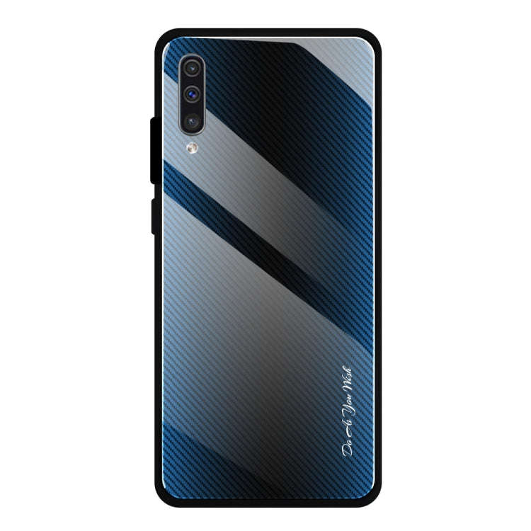 Texture Gradient Glass Protective Case, For Galaxy A50, For Galaxy A80 / A90, For Galaxy Note 9, ...