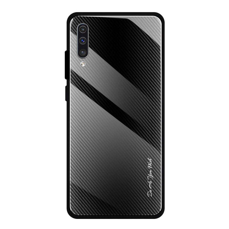 Texture Gradient Glass Protective Case, For Galaxy A50, For Galaxy A80 / A90, For Galaxy Note 9, ...