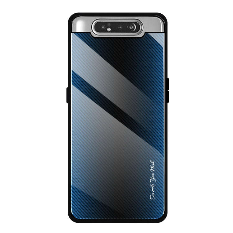 Texture Gradient Glass Protective Case, For Galaxy A50, For Galaxy A80 / A90, For Galaxy Note 9, ...