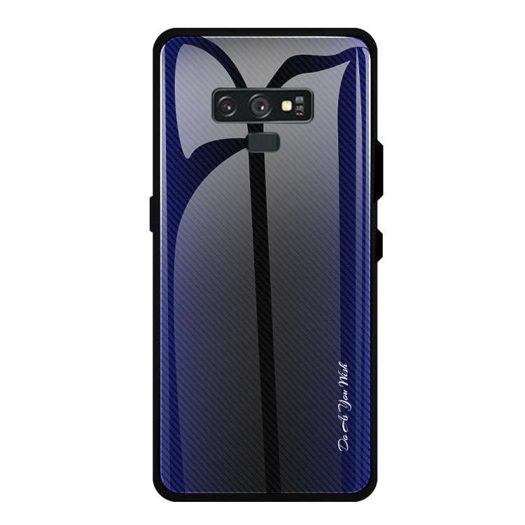 Texture Gradient Glass Protective Case, For Galaxy A50, For Galaxy A80 / A90, For Galaxy Note 9, ...