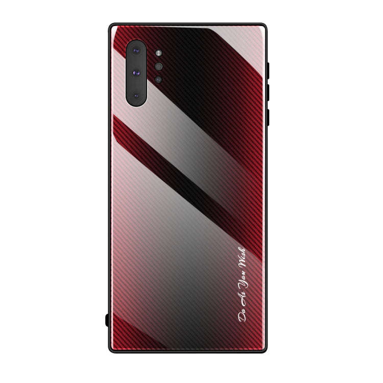 Texture Gradient Glass Protective Case, For Galaxy A50, For Galaxy A80 / A90, For Galaxy Note 9, ...
