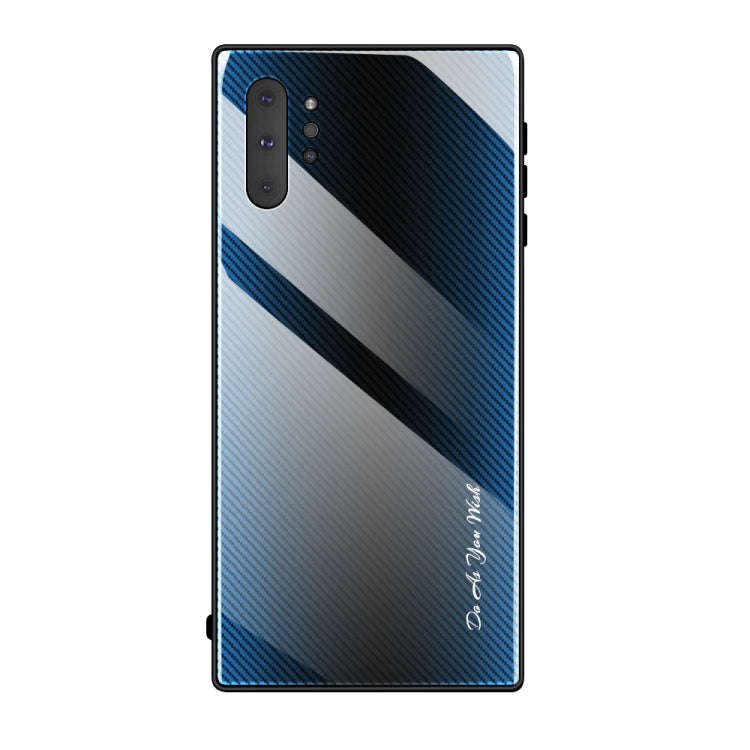 Texture Gradient Glass Protective Case, For Galaxy A50, For Galaxy A80 / A90, For Galaxy Note 9, ...