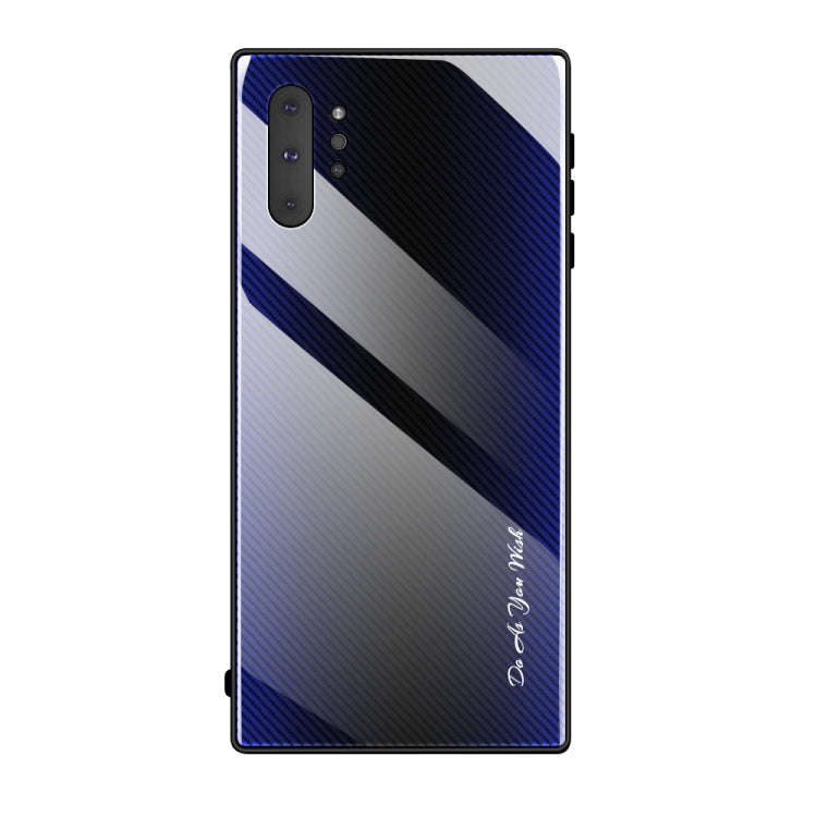 Texture Gradient Glass Protective Case, For Galaxy A50, For Galaxy A80 / A90, For Galaxy Note 9, ...