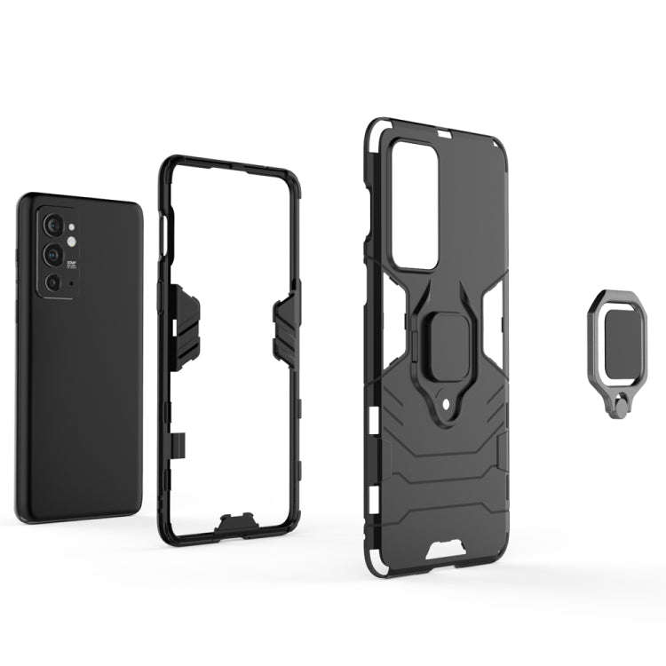 PC + TPU Shockproof Protective Phone Case with Magnetic Ring Holder, For OnePlus 9RT 5G, For Xiao...