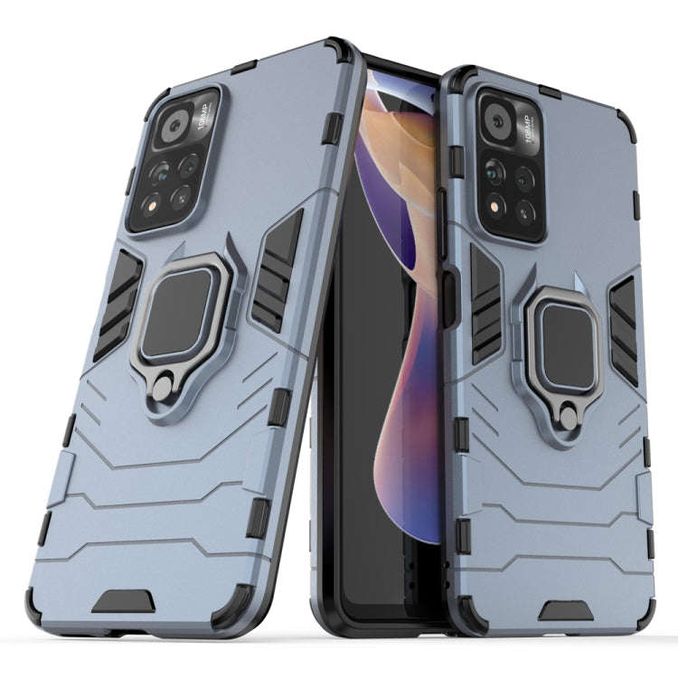 PC + TPU Shockproof Protective Phone Case with Magnetic Ring Holder, For OnePlus 9RT 5G, For Xiao...