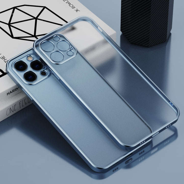 Electroplated Frosted Phone Case, For iPhone 13 Pro Max