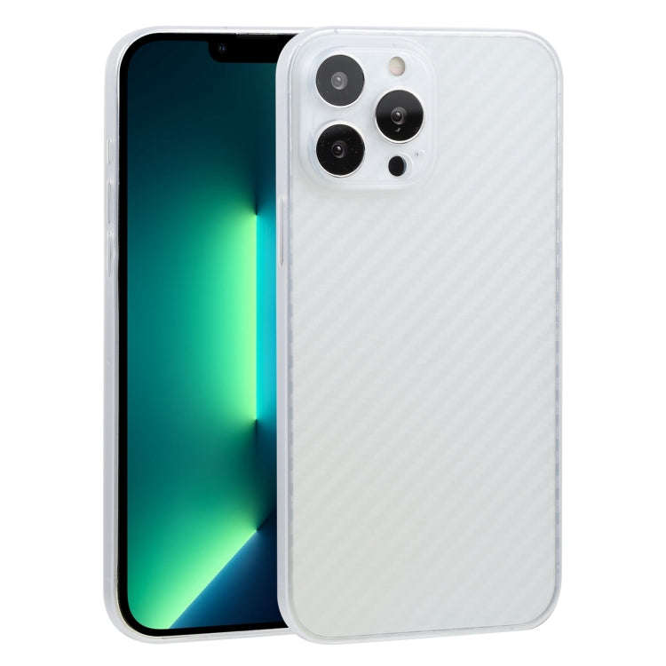 Carbon Fiber Texture PP Phone Case, For iPhone 13 Pro Max, For iPhone 13 mini