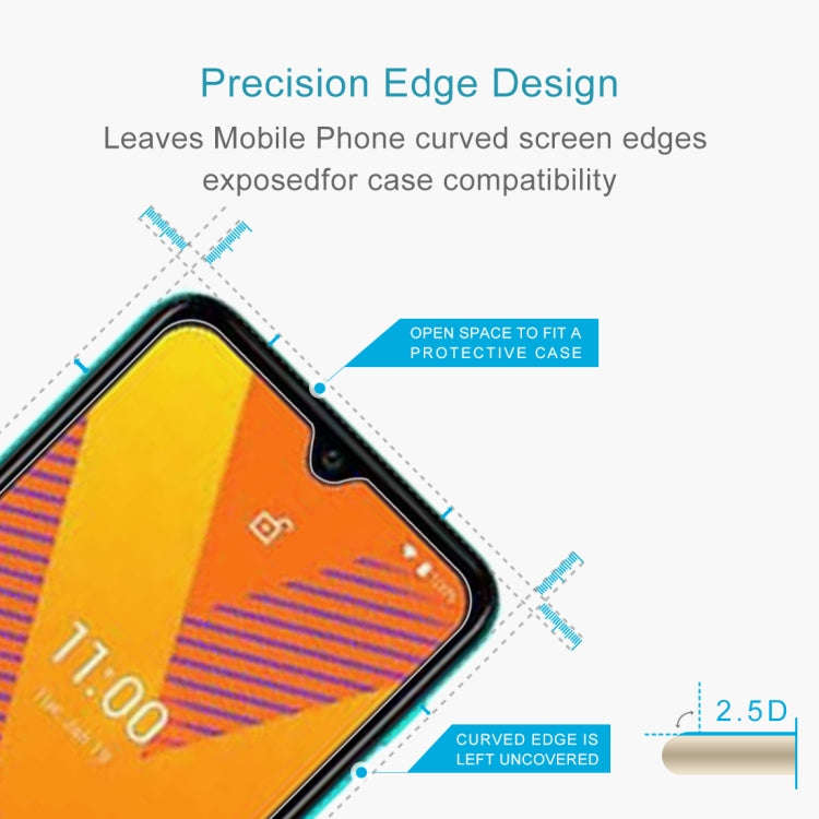 10 PCS 0.26mm 9H 2.5D Tempered Glass Film