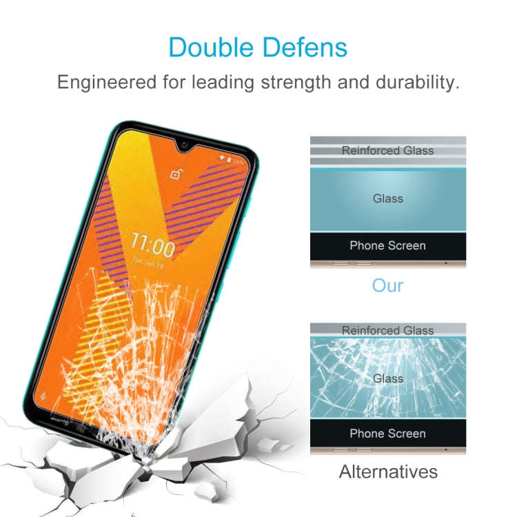 10 PCS 0.26mm 9H 2.5D Tempered Glass Film