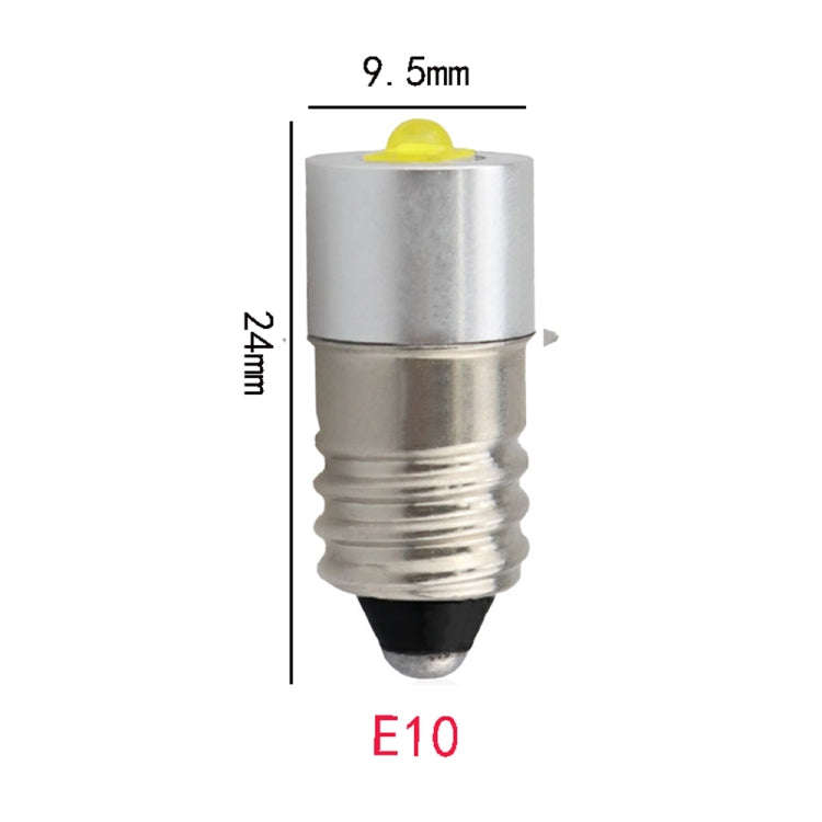 3W 1 LED 3535 SMD 150-200 LM LED Flashlight, E10, P13.5S, E10 White Light, P13.5S White Light