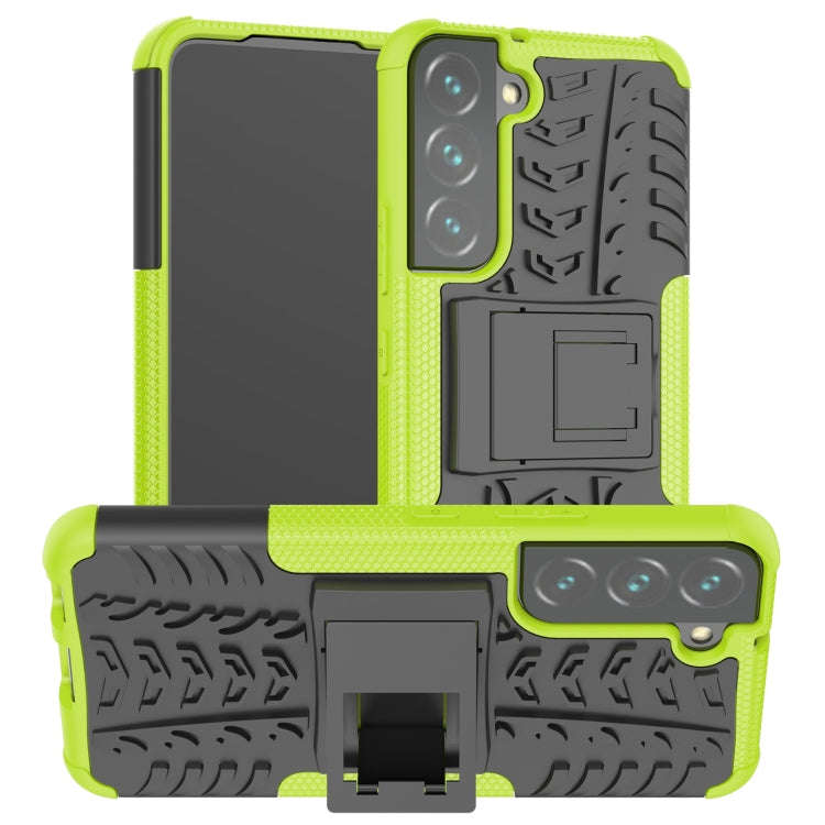 Tire Texture Shockproof TPU+PC Phone Case with Holder, For Samsung Galaxy A13 5G, For Samsung Gal...