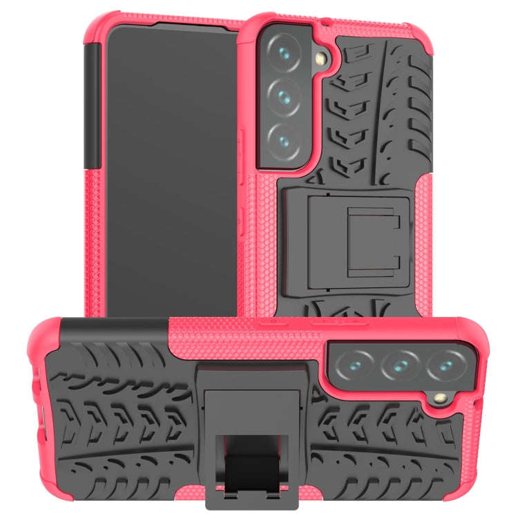 Tire Texture Shockproof TPU+PC Phone Case with Holder, For Samsung Galaxy A13 5G, For Samsung Gal...
