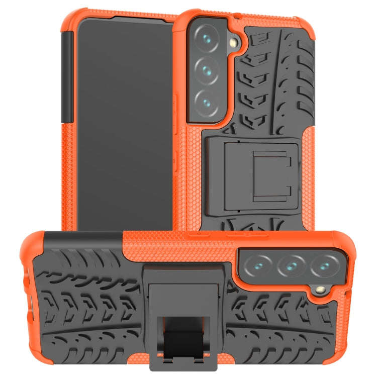 Tire Texture Shockproof TPU+PC Phone Case with Holder, For Samsung Galaxy A13 5G, For Samsung Gal...