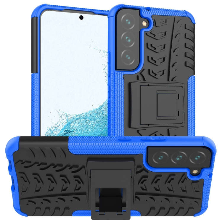 Tire Texture Shockproof TPU+PC Phone Case with Holder, For Samsung Galaxy A13 5G, For Samsung Gal...